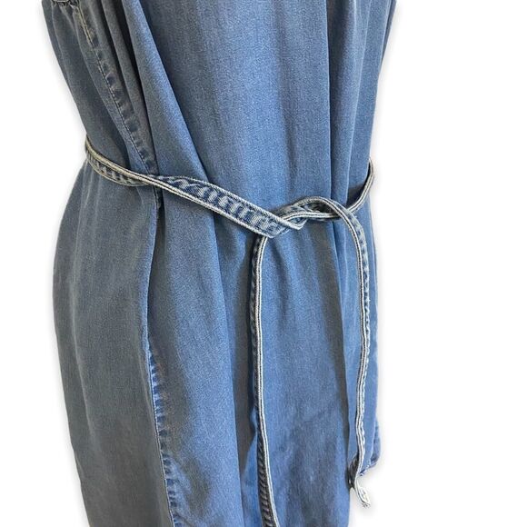 BDG bohemian fairy cosplay Jean Tank Top Midi Dress - Picture 3 of 11